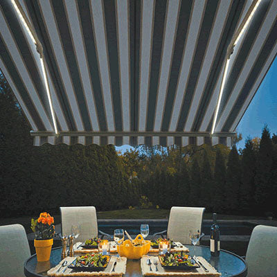 Dimming LED Lights - Motorized Awnings